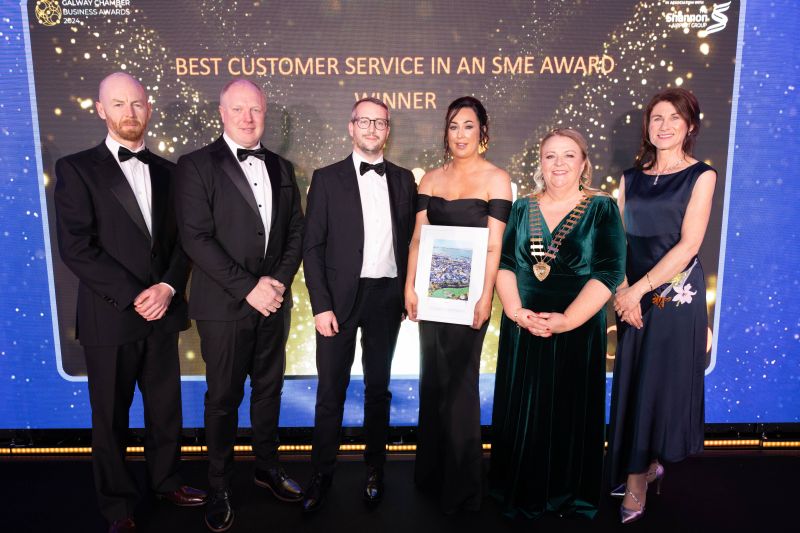 Galway Chamber & PTSB 2024 – Best Customer Service Award